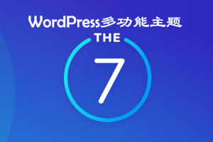 WordPress The7多功能主题 已激活汉化最新版可导入演示