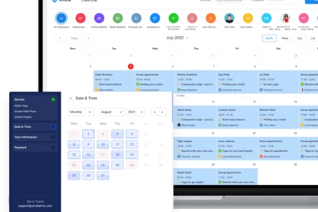 Amelia Pro 汉化最新版版WP一款面向企业用户推出的预约功能插件